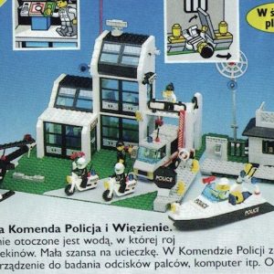 LEGO® 6598 Town Komenda Główna Policji i Więzienie