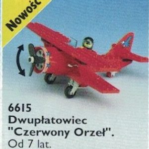 LEGO® 6615 Town Dwupłatowiec Czerwony Orzeł