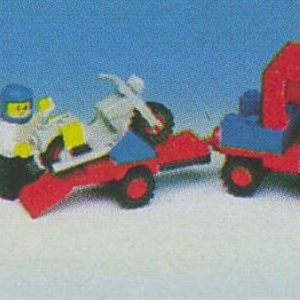LEGO® 6654 Town Motorcycle Transport
