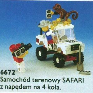 LEGO® 6672 Town Samochód terenowy SAFARI