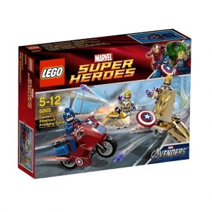 LEGO® 6865 Marvel Super Heroes Kapitan Ameryka i motor mściciela