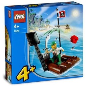 LEGO® 7070 Pirates Tratwa z katapultą