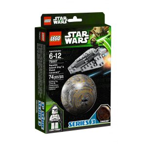 LEGO® 75007 Star Wars Republic Assault Ship & Planet Coruscant