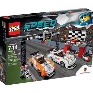 LEGO® 75912 Speed Champions Porsche 911 GT, linia mety