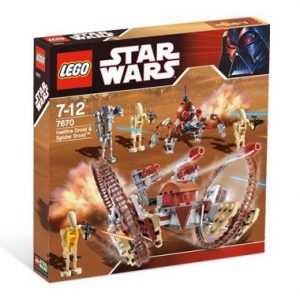 LEGO® 7670 Star Wars Hailfire Droid & Spider Droid