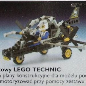 LEGO® 8222 Technic Samolot testowy