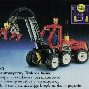 LEGO® 8443 Technic Pneumatyczny Traktor leśny