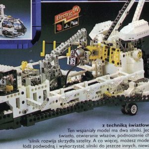 LEGO&reg; 8480 Technic Statek kosmiczny z techniką światłowodową