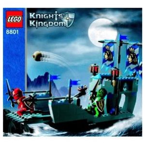 „LEGO® 8801 Knights’ Kingdom Łódź bojowa”