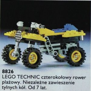 LEGO® 8826 Technic Czterokołowy rower plażowy