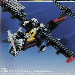 LEGO® 8836 Technic Samolot z silnikiem tłokowym