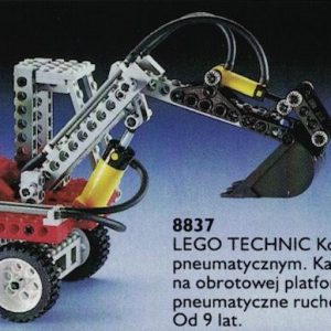 LEGO® 8837 Technic Koparka z napędem pneumatycznym