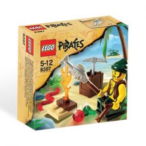 LEGO® 8397 Pirates Pirat – zestaw przetrwania