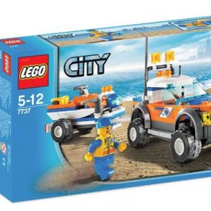 LEGO® 7737 City Samochód terenowy i skuter wodny straży przybrzeżnej