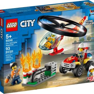LEGO® 60248 City Helikopter strażacki leci na ratunek