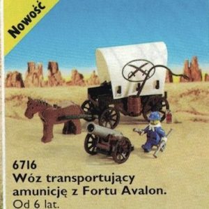 LEGO® 6716 Western Wóz transportujący amunicję z Fortu Avalon