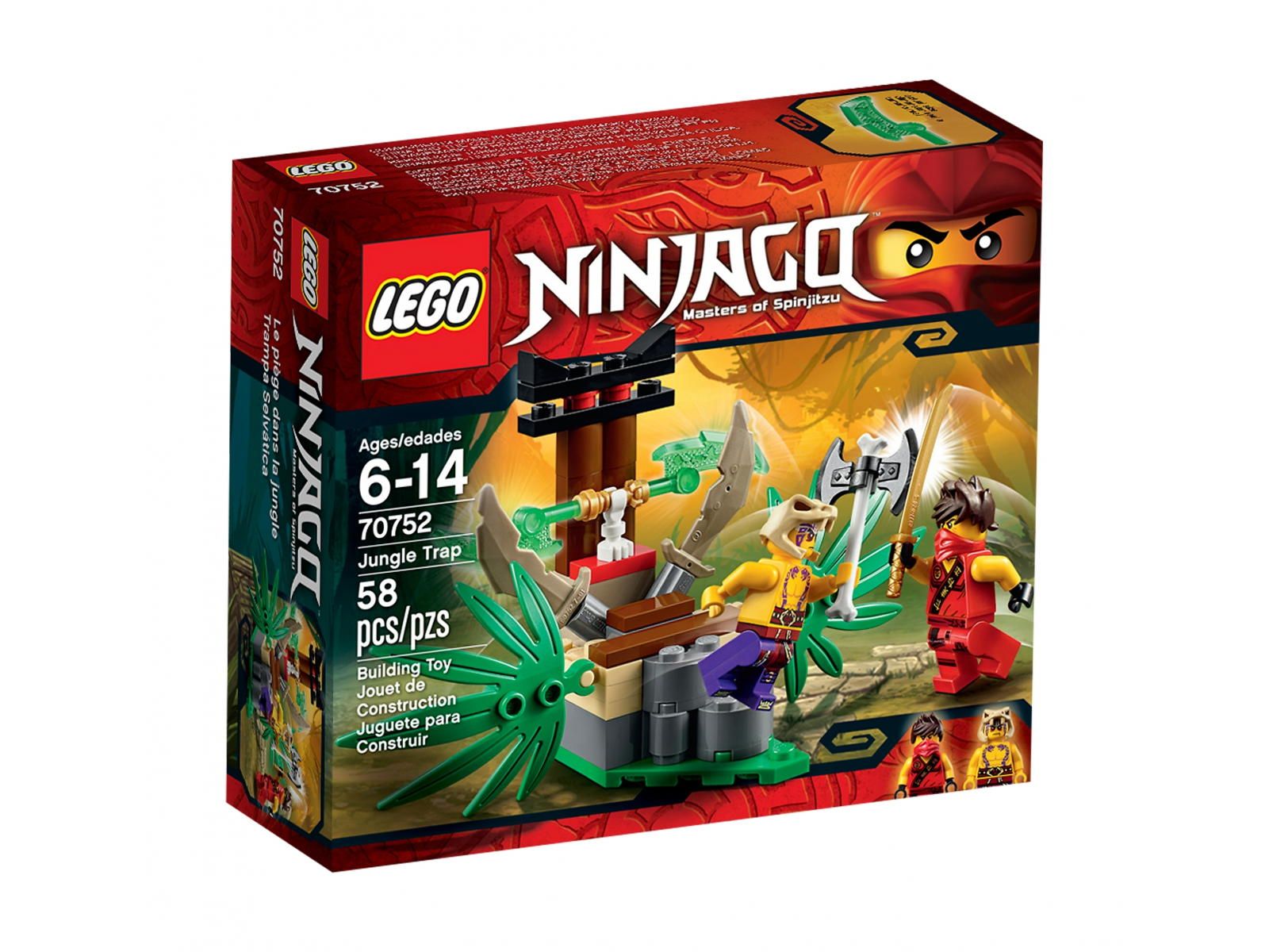 LEGO® 70752 Ninjago Pułapka w dżungli – PostawKlocka.pl