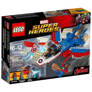 LEGO® 76076 Marvel Super Heroes Odrzutowiec Kapitana Ameryki