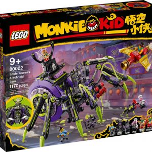 LEGO® 80022 Monkie Kid Baza arachnoidów Spider Queen