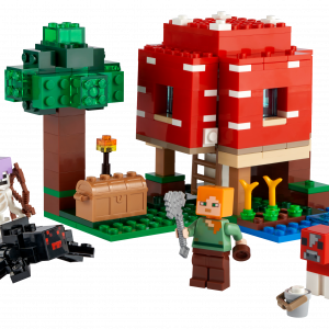 LEGO® 21179 Minecraft Dom w grzybie