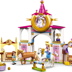 LEGO® 43195 Disney Królewskie stajnie Belli i Roszpunki