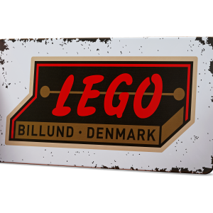 LEGO® 5007016 Promocyjne Blaszana tabliczka w stylu retro