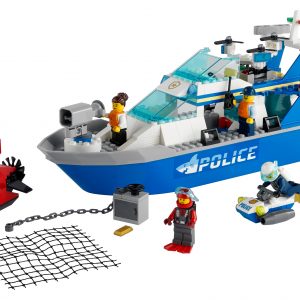 LEGO® 60277 City Policyjna łódź patrolowa