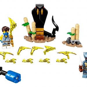 LEGO® 71732 Ninjago Epicki zestaw bojowy – Jay kontra Wężon