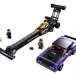 LEGO® 76904 Speed Champions Mopar Dodge//SRT Top Fuel Dragster i 1970 Dodge Challenger T/A