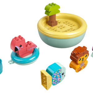 LEGO® 10966 Duplo Zabawa w kąpieli: pływająca wyspa ze zwierzątkami