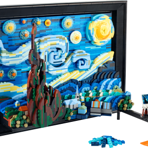 LEGO® 21333 Ideas „Gwiaździsta noc” Vincenta van Gogha