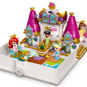 LEGO® 43193 Disney Książka z przygodami Arielki, Belli, Kopciuszka i Tiany