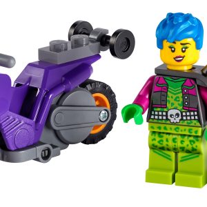 LEGO® 60296 City Wheelie na motocyklu kaskaderskim