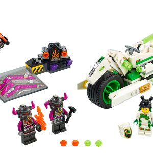 LEGO® 80006 Monkie Kid Motocykl Biały Smok