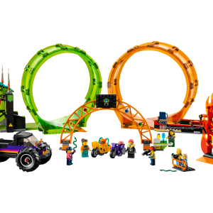 LEGO® 60339 City Kaskaderska arena z dwoma pętlami