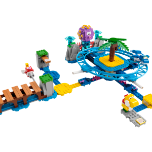 LEGO® 71400 Super Mario Duży jeżowiec i zabawa na plaży – zestaw rozszerzający