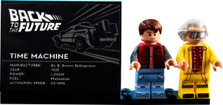 LEGO® 10300 Creator Expert Wehikuł czasu z „Powrotu do przyszłości”