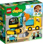 LEGO® 10931 Duplo Ciężarówka i koparka gąsienicowa