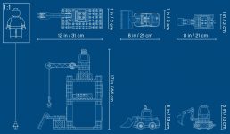 LEGO® 10933 Duplo Żuraw wieżowy i budowa
