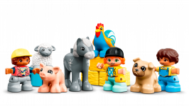 LEGO® 10952 Duplo Stodoła, traktor i zwierzęta gospodarskie