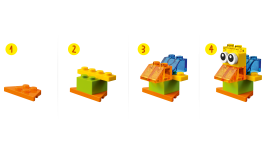 LEGO® 11013 Classic Kreatywne przezroczyste klocki