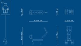 LEGO® 21156 Minecraft BigFig Creeper i Ocelot