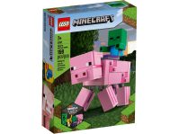 LEGO® 21157 Minecraft Minecraft BigFig – Świnka i mały zombie