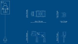 LEGO® 21157 Minecraft Minecraft BigFig – Świnka i mały zombie