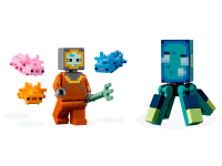 LEGO® 21180 Minecraft Walka ze strażnikami