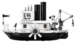 LEGO® 21317 Ideas Parowiec Willie