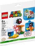 LEGO® 30389 Super Mario Fuzzy i platforma z grzybem – zestaw dodatkowy