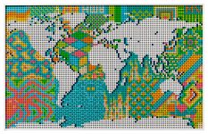 LEGO® 31203 Art Mapa świata
