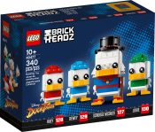 LEGO® 40477 BrickHeadz Sknerus McKwacz, Hyzio, Dyzio i Zyzio