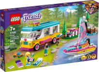LEGO® 41681 Friends Leśny mikrobus kempingowy i żaglówka